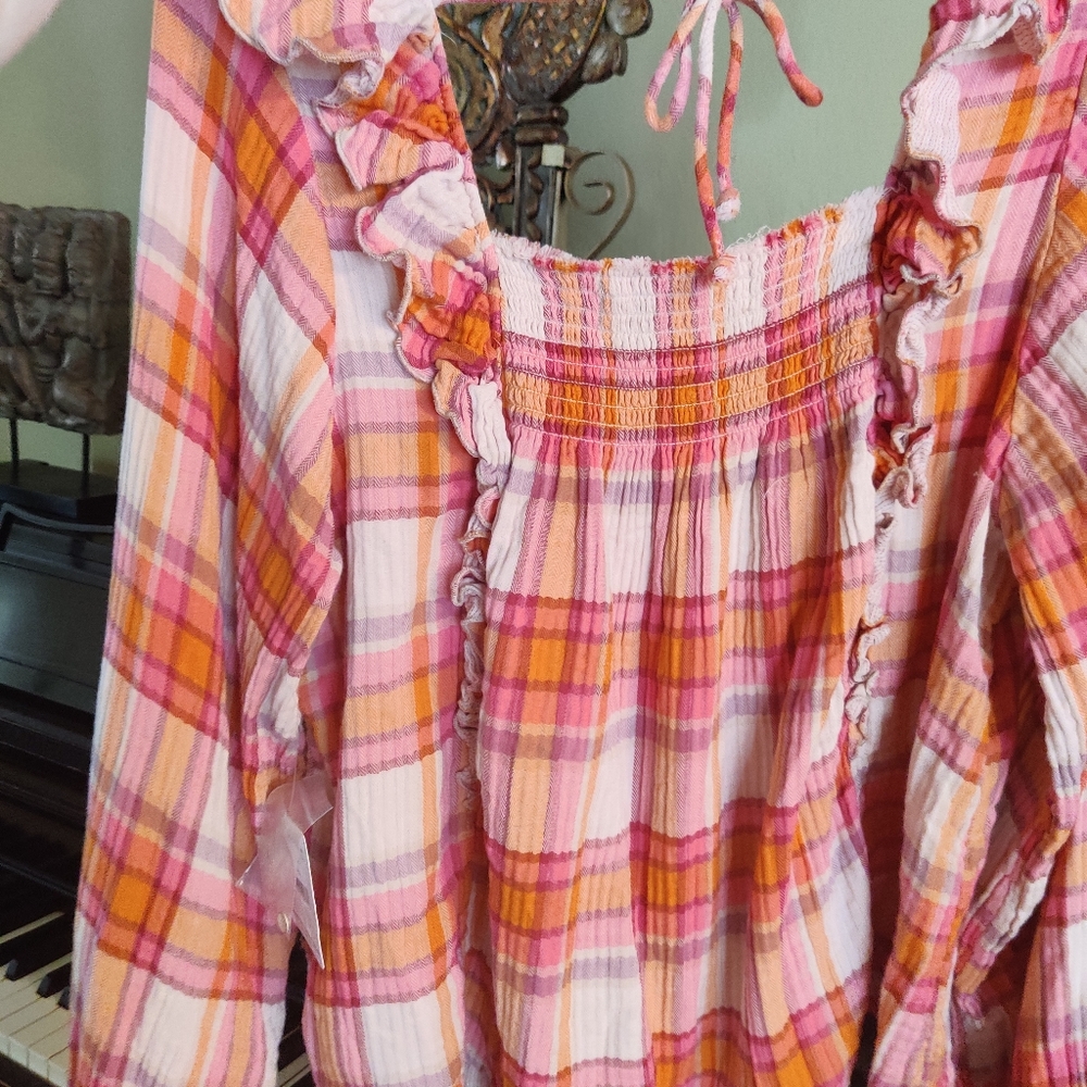 SOLD......Small Free People flannel - Picture 3 of 8